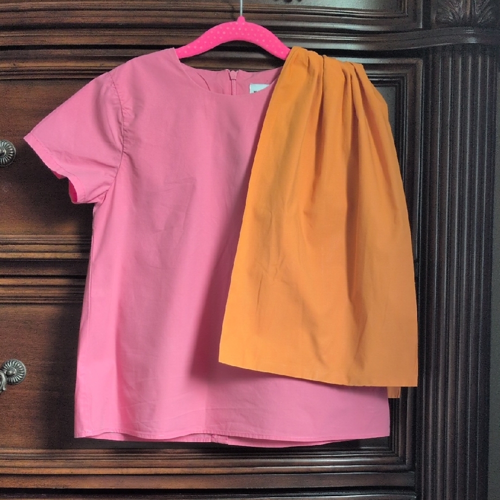 Wolf & Rita Pink and Orange Kids Shirt